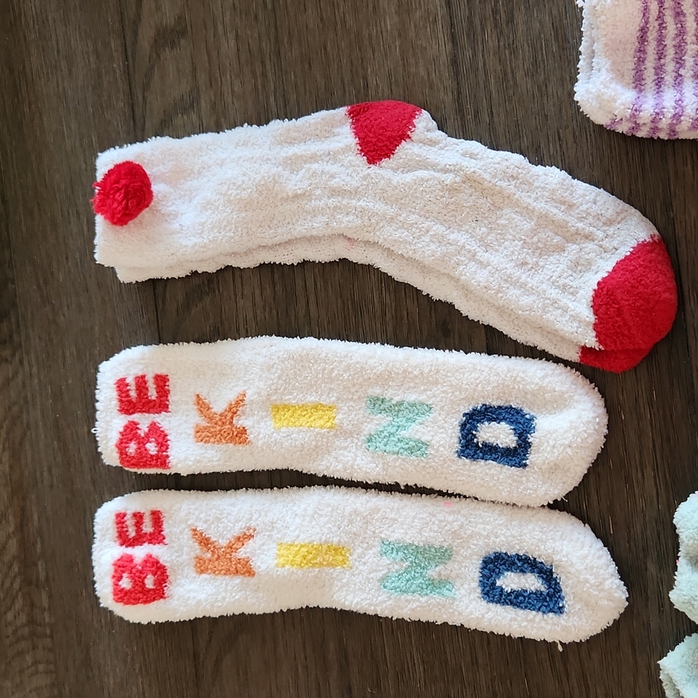 Variety Fuzzy Sock Bundle - Picture 2 of 9